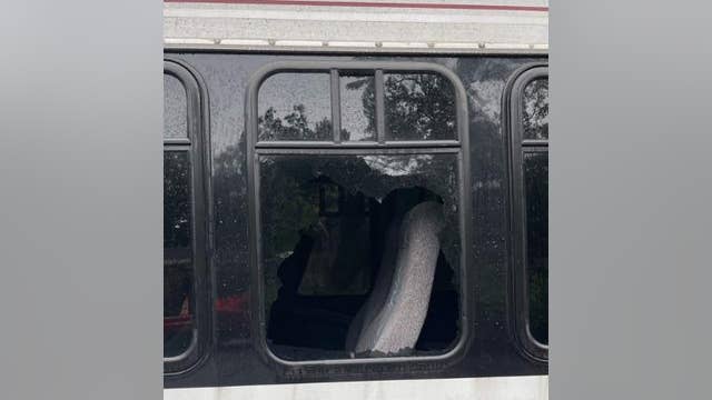 Bus vandalized at kids club in East Atlanta
