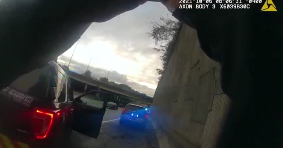 Atlanta officer hit by car on I-75 while working accident | FOX 5 Atlanta