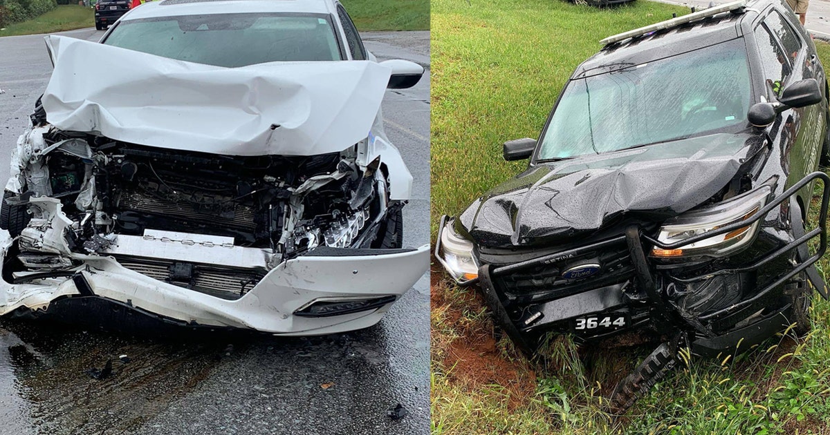 Oconee County deputy seriously injured in head-on crash | FOX 5 Atlanta
