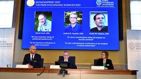 Nobel prize for economics awarded to 3 in US for societal research