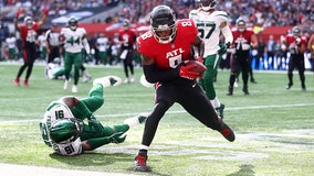 Kyle Pitts scores first pro TD in Falcons' overseas win vs. Jets