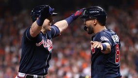 Braves strike first, dominate Astros 6-2 in Game 1 of World Series