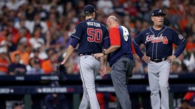 Charlie Morton’s World Series cut short by leg fracture