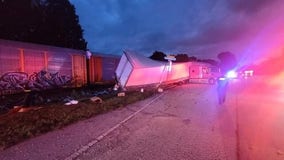 Truck driver cited in train crash in Powder Springs