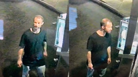 Possible suspect in arson at Griffin Christian Women's Center seen on security video