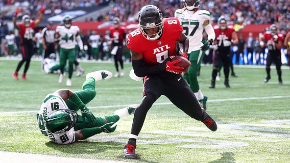 Kyle Pitts scores first pro TD in Falcons' overseas win vs. Jets