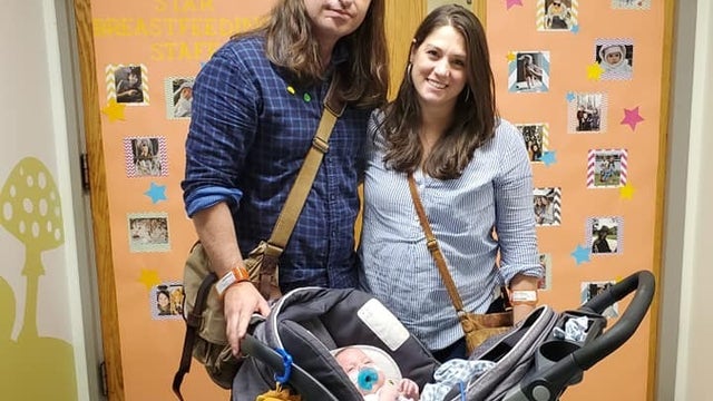 Woman stabbed while pregnant in Brookhaven brings infant home, according to GoFundMe