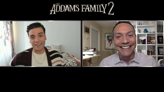Oscar Isaac talks playing Gomez in 'Addams Family' sequel