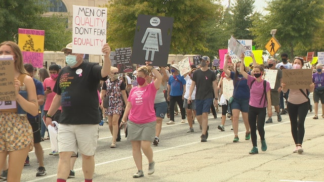 Activists march for reproductive rights in Atlanta