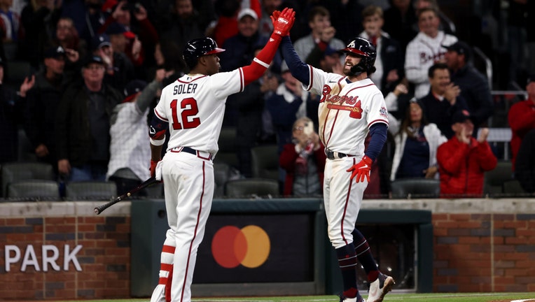 The Latest: Braves take 2-1 Series lead with Game 3 win