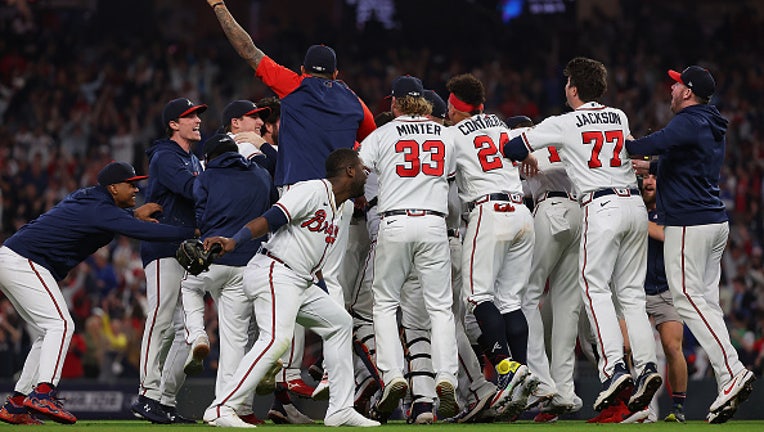 Atlanta Braves fans line up for World Series championship gear