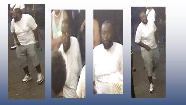 Douglasville police hope someone recognizes the man seen in these photos who investigators say is connected to a deadly bar fight on July 21, 2021.