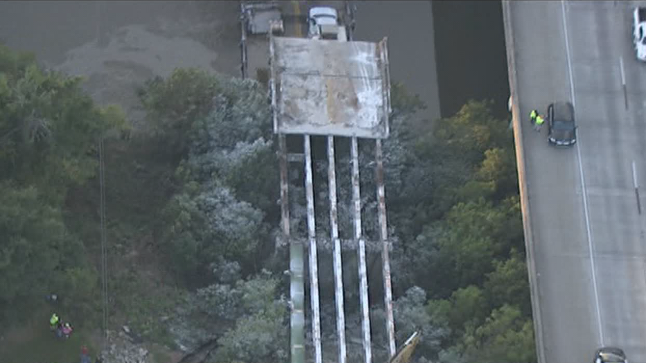 The Access Road bridge over the Yellow River was scheduled for a 270-day replacement project when a portion collapsed on Oct. 19, 2021.