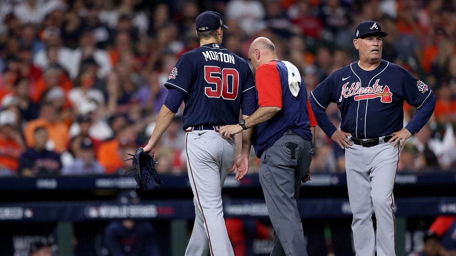 World Series: Atlanta Braves overcome Morton injury to quiet Astros in Game  1, World Series