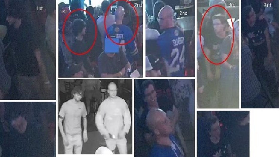Police in Newnan are for the suspects seen in these images during the early morning hours of Sept. 18, 2021.
