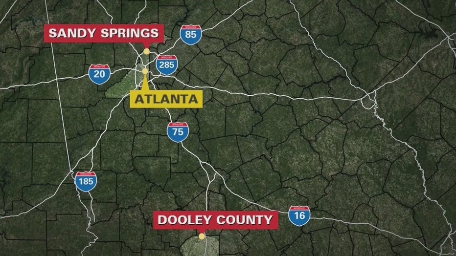 sandy springs home invasion arrests