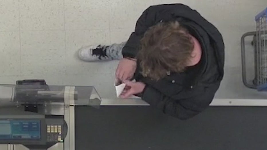 Police said this man used fake bills to make purchases at Walmart stores in Clarke County.
