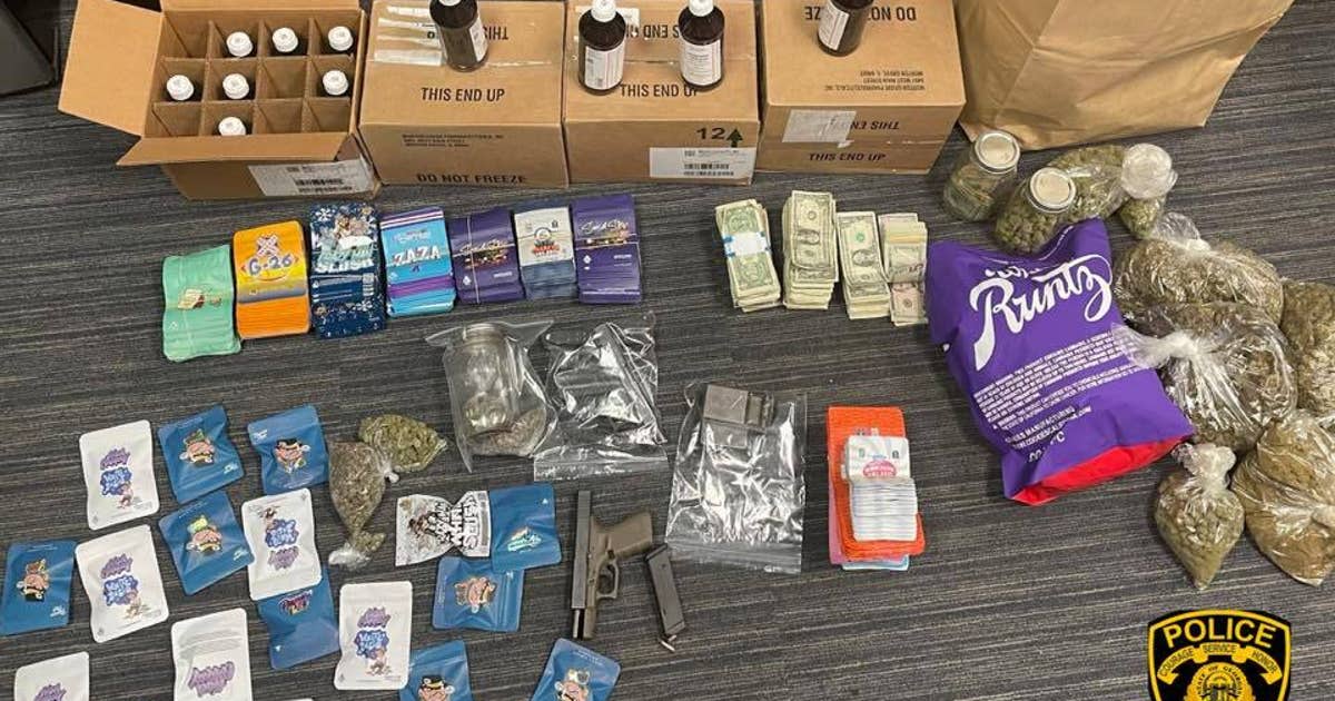 South Fulton police arrest two, seize guns, cash in drug bust | FOX 5 ...