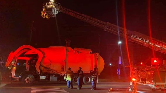Dunwoody police rescue homeless man trapped in garbage truck