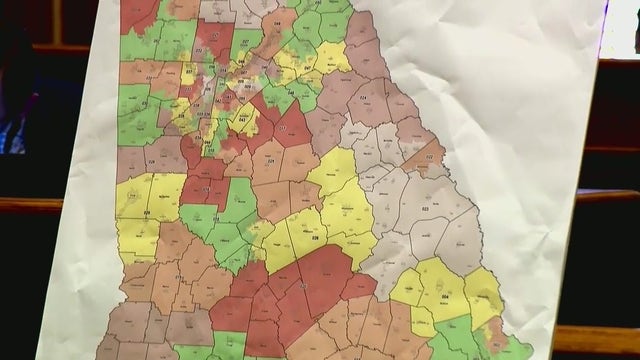 Georgia House gives final approval to Senate redistricting map