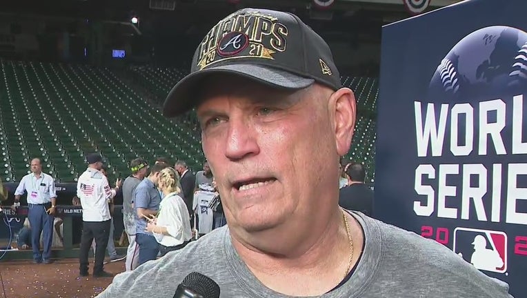 BRAVES MANAGER BRIAN SNITKER