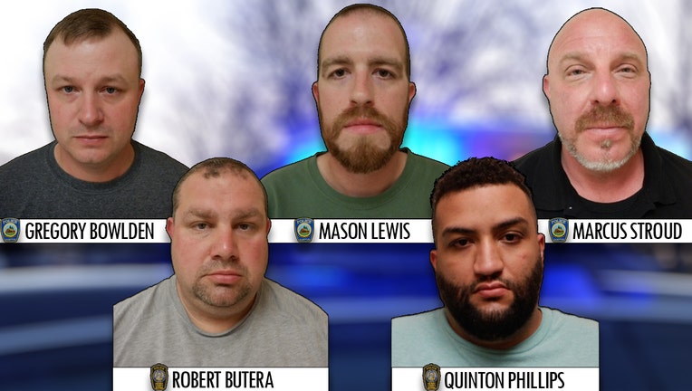 Two Henry County police officers and three Hampton police officers were arrested in connection to the death of 24-year-old Fernando Octavio Rodriguez after a music festival in Sept. 2019.