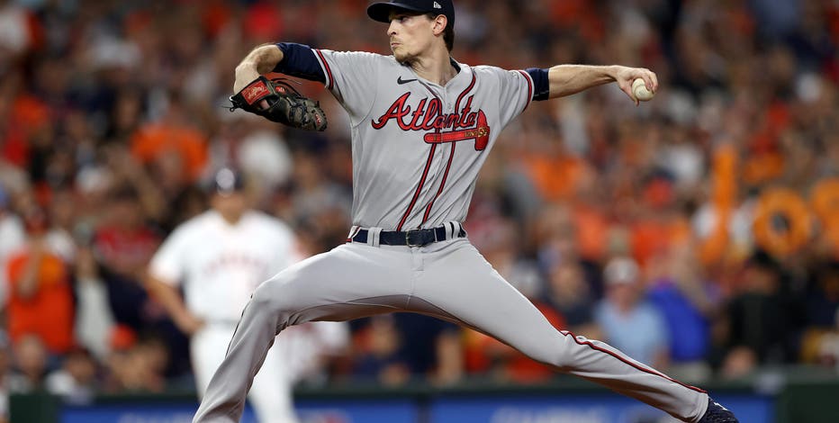 Max Fried of the Atlanta Braves delivers the pitch against the News  Photo - Getty Images