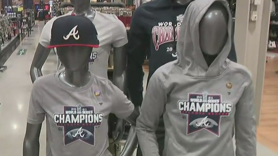 atlanta braves world series hoodie