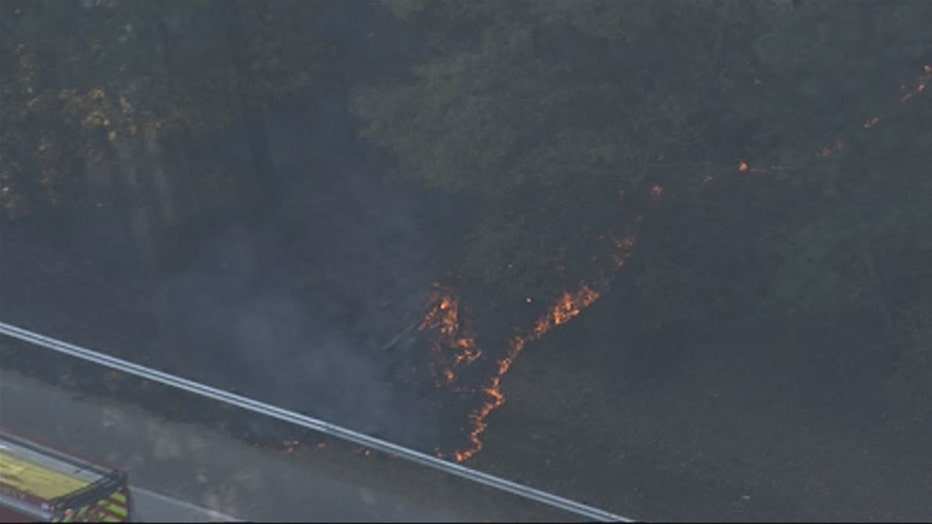 DEKALB I285 BRUSH FIRES