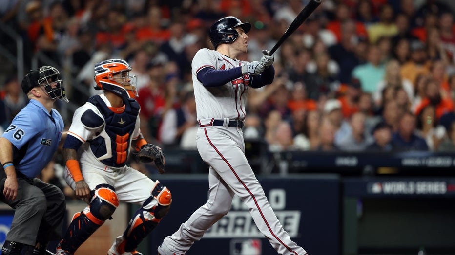 Braves win first World Series since 1995, downing Astros in Game 6