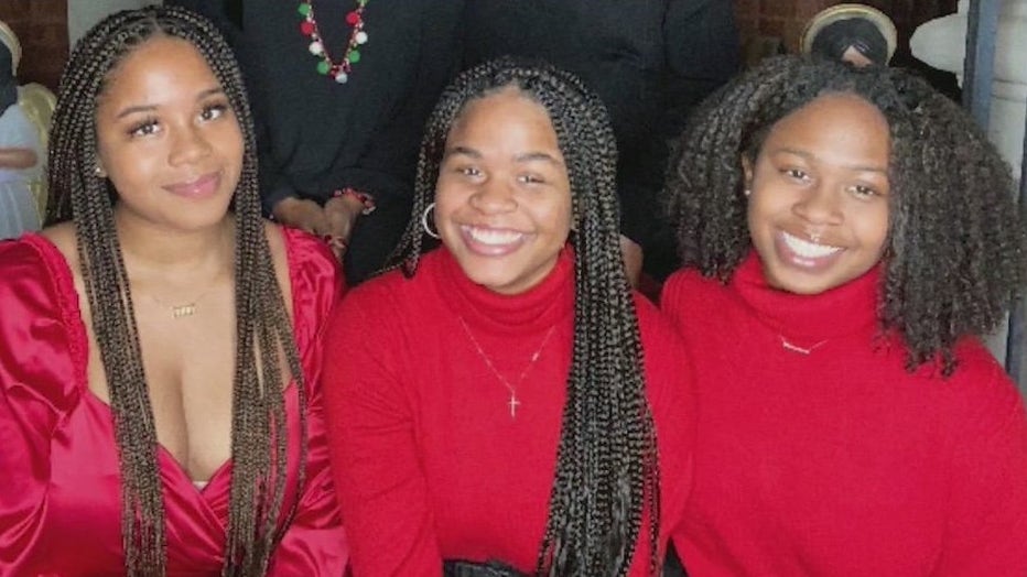 Aungelique's three daughters Nia, Maesa, and Asha.