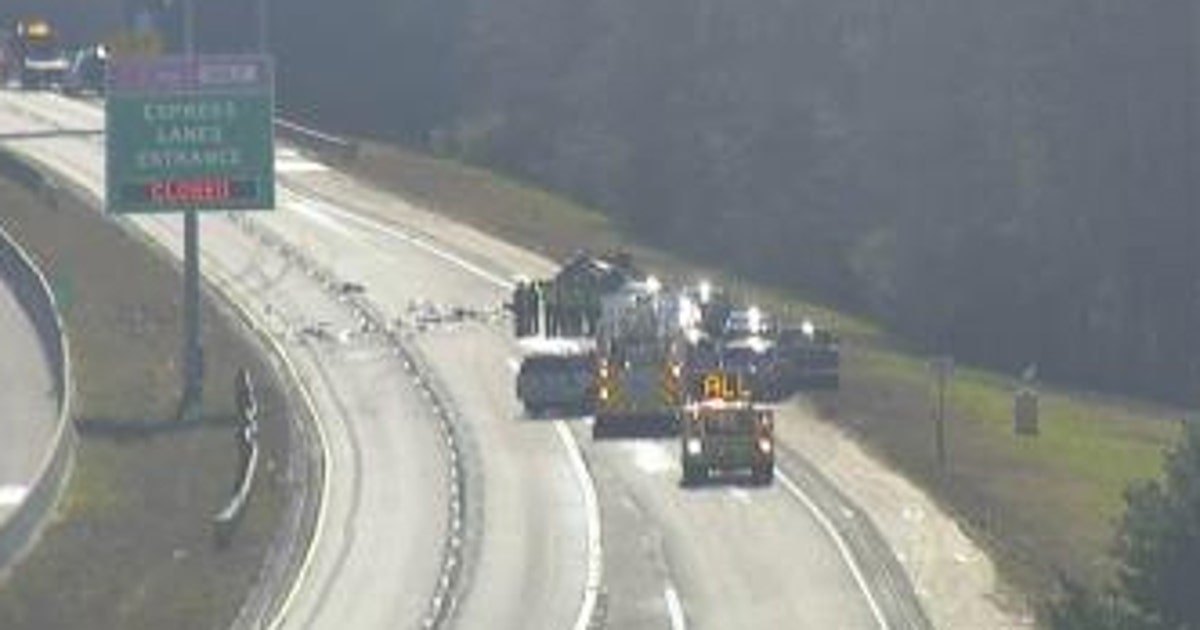 All southbound lanes reopen after crash on I-575 in Cherokee County ...