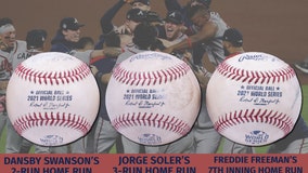 Braves' World Series Home Run balls set to head to auction