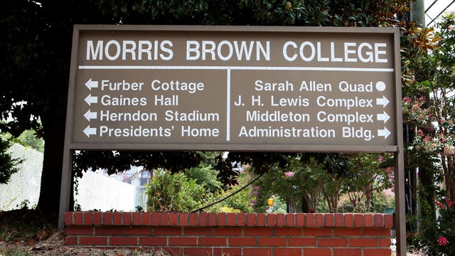 Morris Brown College receives $800K for security, scholarships