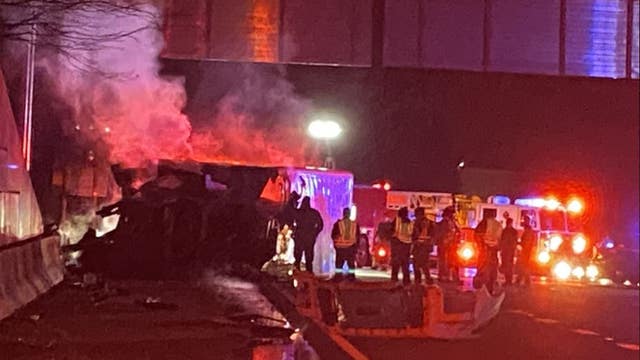 U-Haul truck catches fire on I-85 southbound leaving 1 dead, officials say