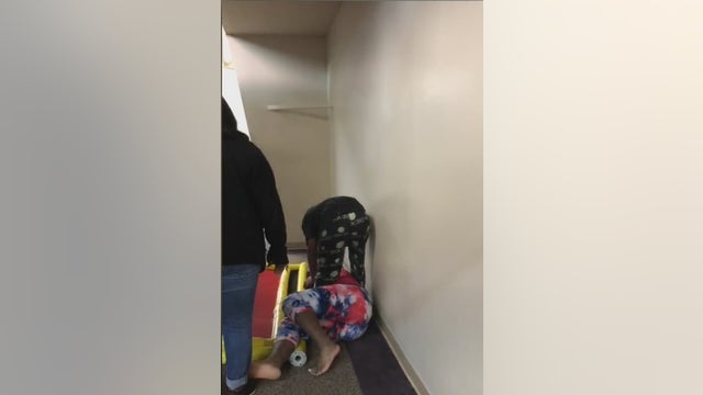 Disturbing video shows brutal attack of foster teen, as CPS worker watches