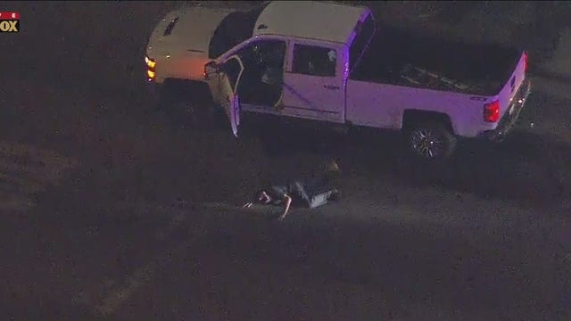 Suspect in custody after leading officers on chase through San Fernando Valley