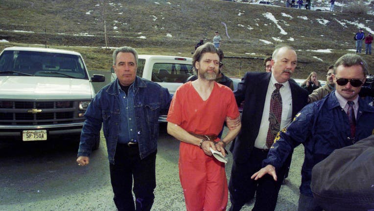 Authorities Escorting Unabomber Theodore Kaczynski