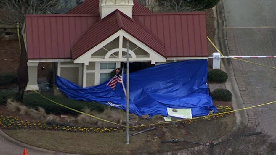 A security guard was struck and killed by a car in the Sun City community in Spalding County on Dec. 27, 2021.