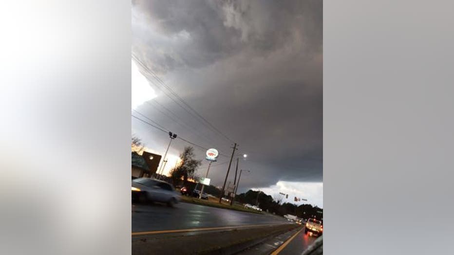 FOX 5 viewer Ebony Hooker shared this photo taken from Hwy 278 and I-20 in Covington on Dec. 31, 2021.