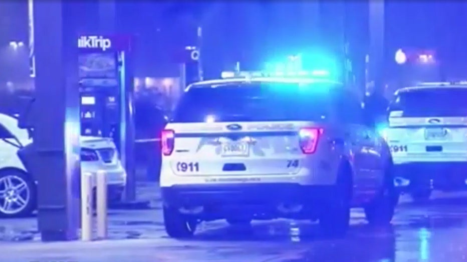 Chamblee police investigate a deadly shooting at the QuikTrip on Buford Highway on Dec. 30, 2016.