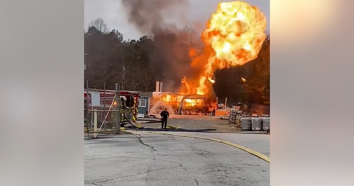 No injuries after fiery propane truck explosion in Cobb County | FOX 5 ...