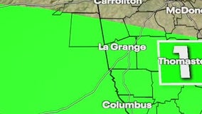 Georgia weather: Chance for severe wind gusts in southwest