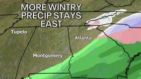 Snow in Georgia less likely this weekend: What models show