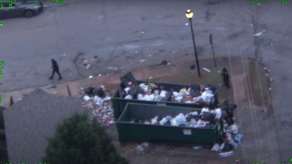 Atlanta police track stolen car with toddler inside