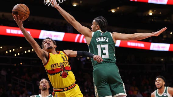 Hawks end 10-game home losing streak by toppling Bucks