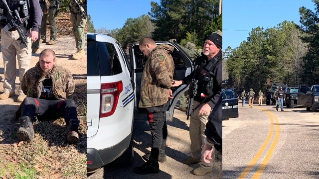 Manhunt for man accused of killing stepfather ends with arrest, deputies say