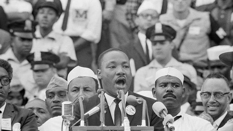 Martin Luther King, Jr. Delivering His Famous Speech