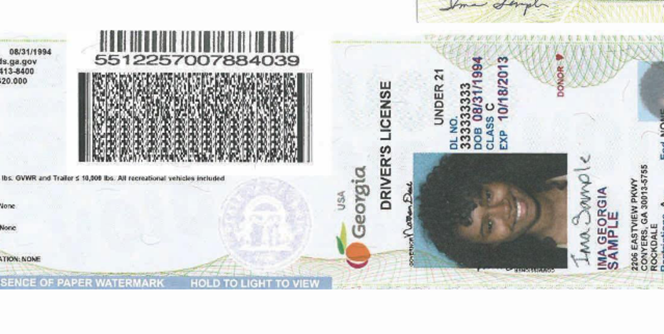 sc drivers license barcode type