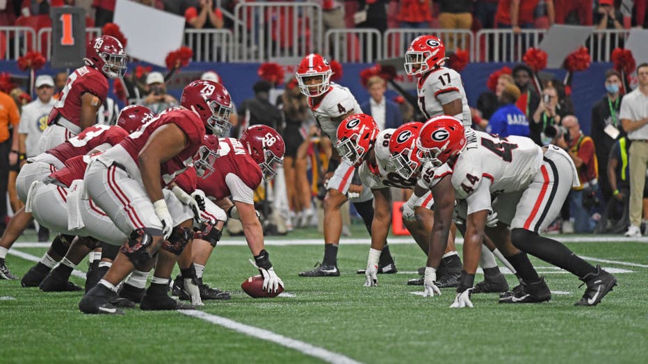 Georgia v Alabama SEC Championship